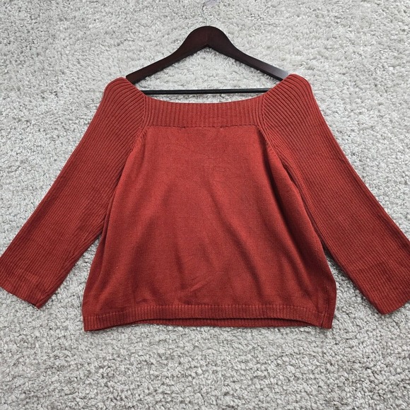 Peruvian Connection Womens Pima Cotton Knit Sweater Size Large Boho Office - Picture 7 of 11